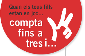 Quan els teus fills i filles estan en joc... compta fins a tres i...