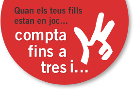 Quan els teus fills i filles estan en joc... compta fins a tres i...